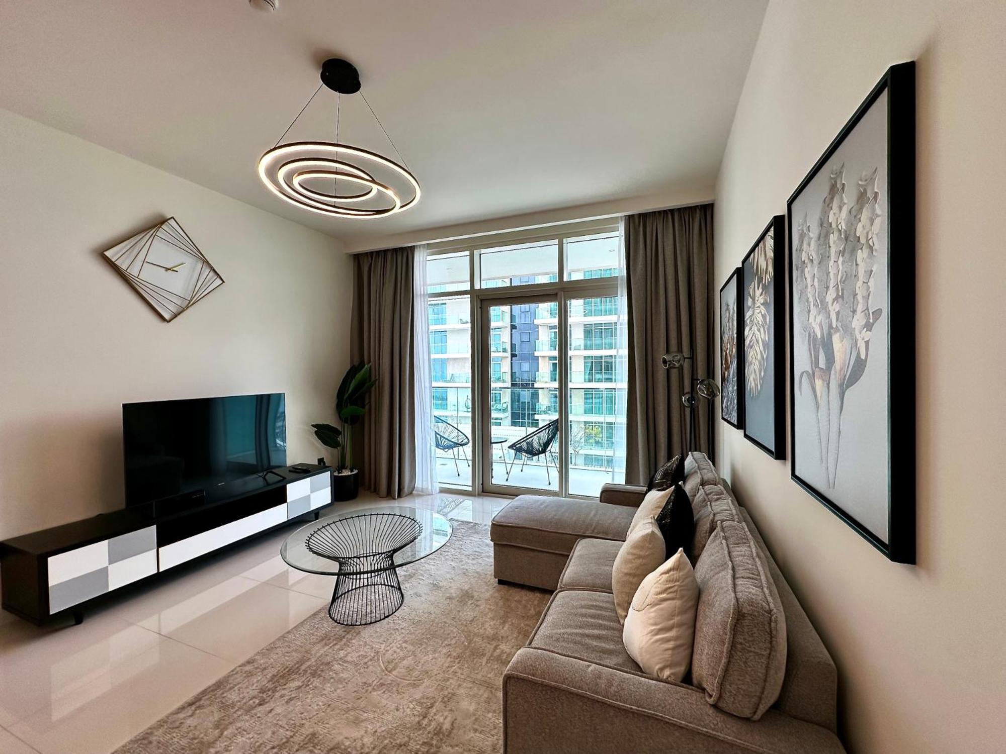 두바이 Lux Bnb I Sun Rise Bay I Palm & Sea View 아파트 외부 사진